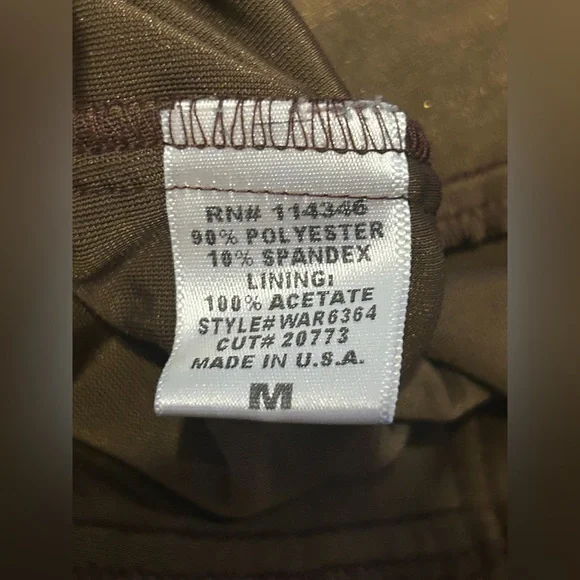 Yank Sz M Brown Crushed Velvet Puff Sleeve Blazer Victorian Inspo Steampunk Boho - Picture 6 of 7